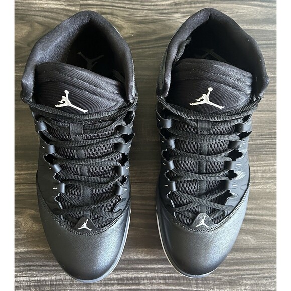 NEW JORDAN 2013 MEN\'S PRIME FLY BLACK WHITE DARK GREY BASKETBALL SHOES Sz 13